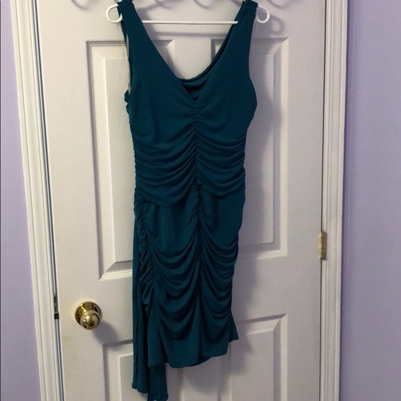 Cool turquoise/emerald dress - Picture 3 of 3